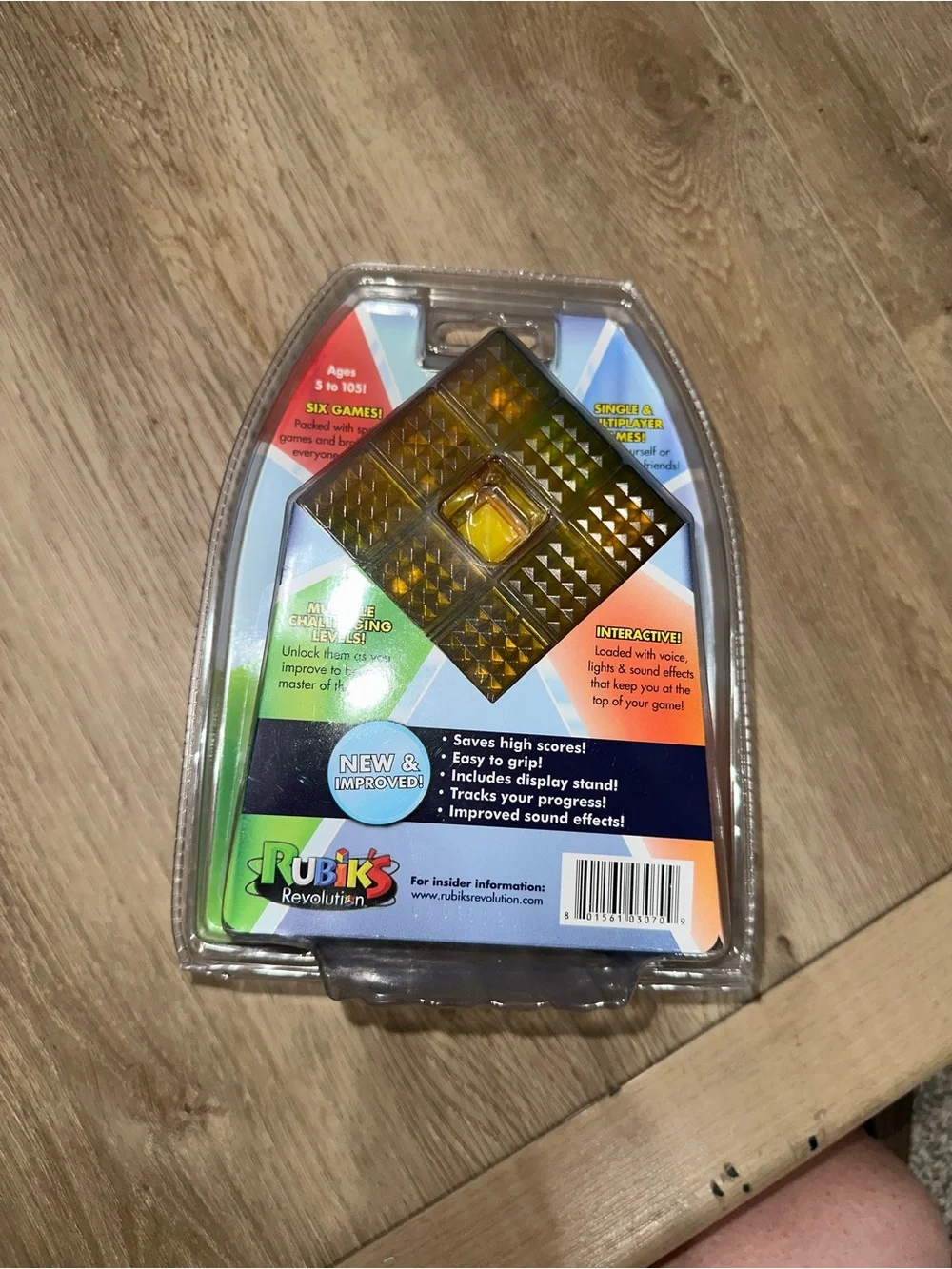 Revolution Ice Edition Electronic Puzzle Game - Silver/Gray